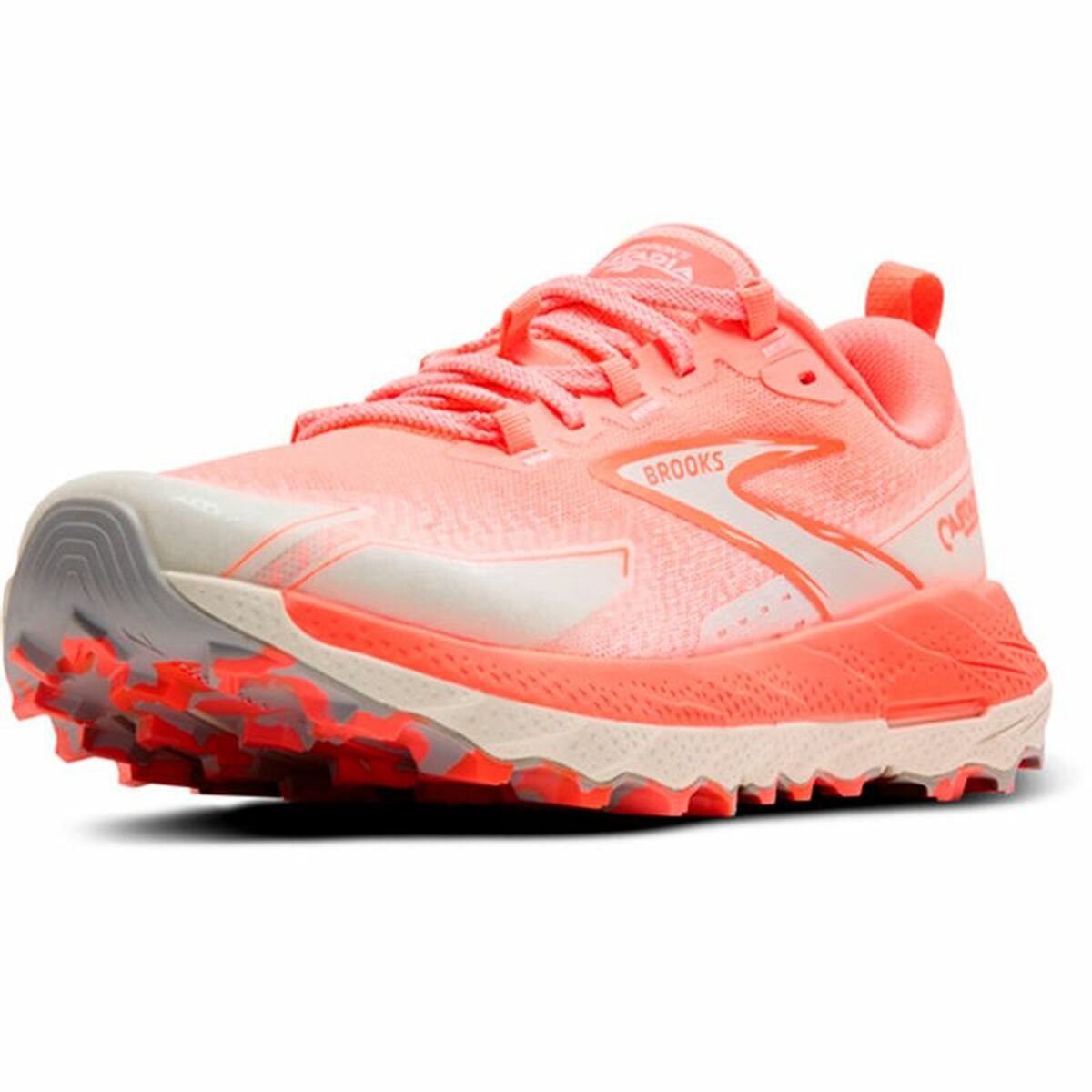 Sports Trainers for Women Brooks Cascadia 18 Salmon