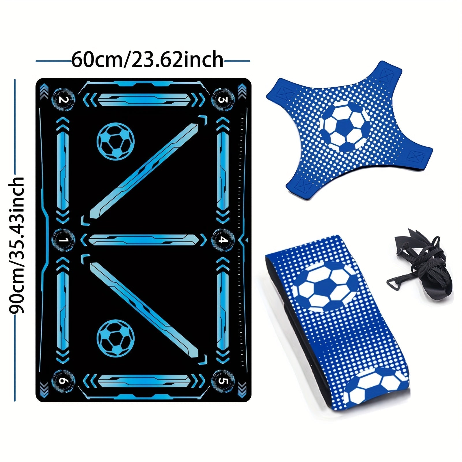 NNETM Soccer Training Mat Footwork Agility