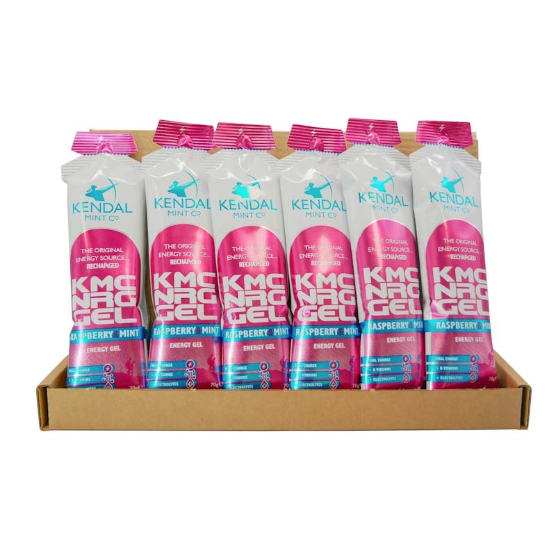KMC NRG GEL Raspberry & Mint Energy Gel 70g