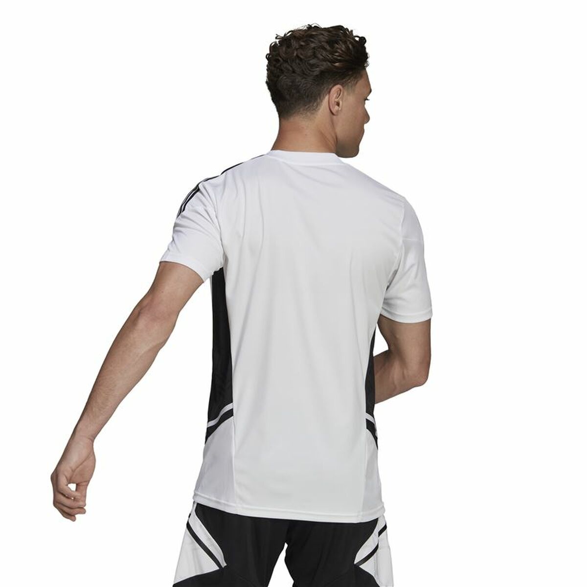 Men's Short-sleeved Football Shirt Adidas Con22 White