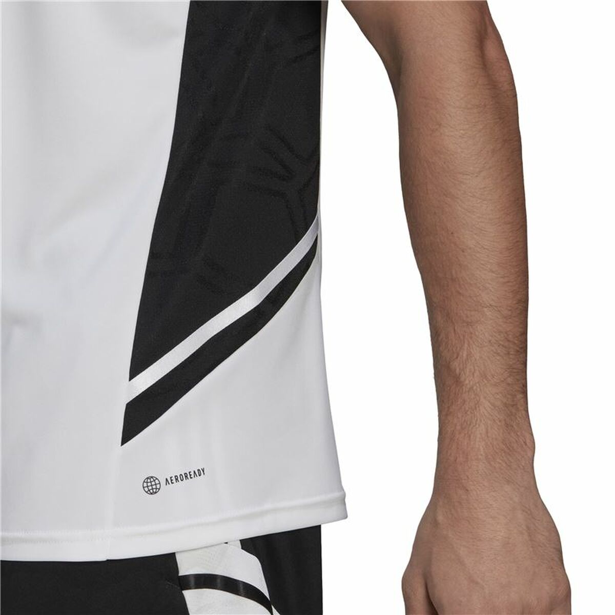 Men's Short-sleeved Football Shirt Adidas Con22 White