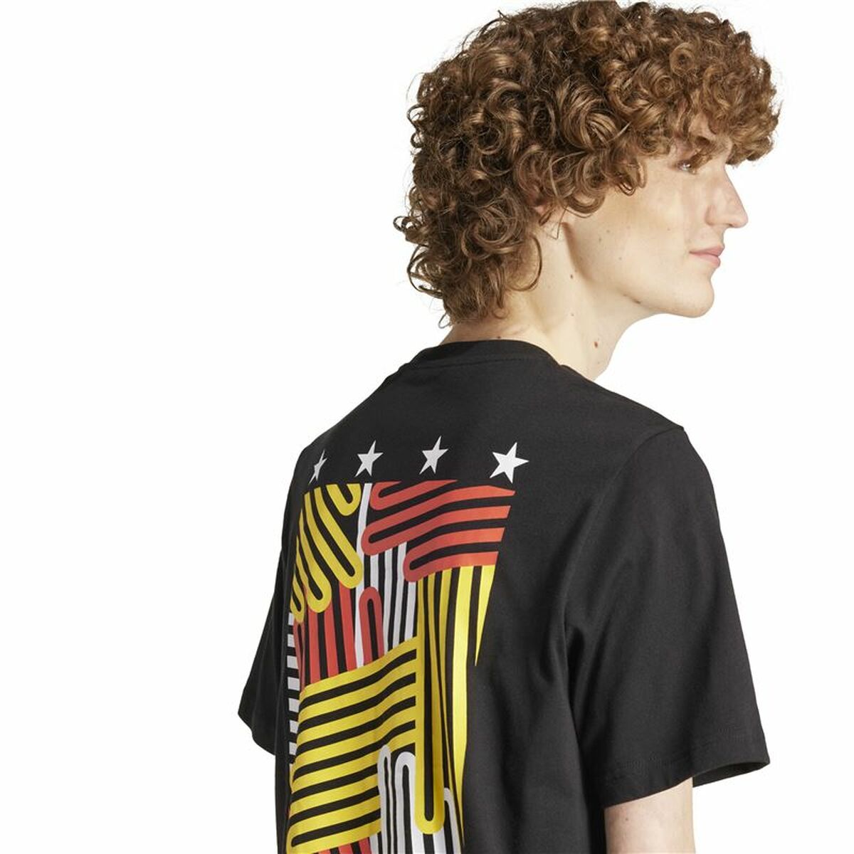 Men's Short-sleeved Football Shirt Adidas Football Germany Fan Graphic (XL)