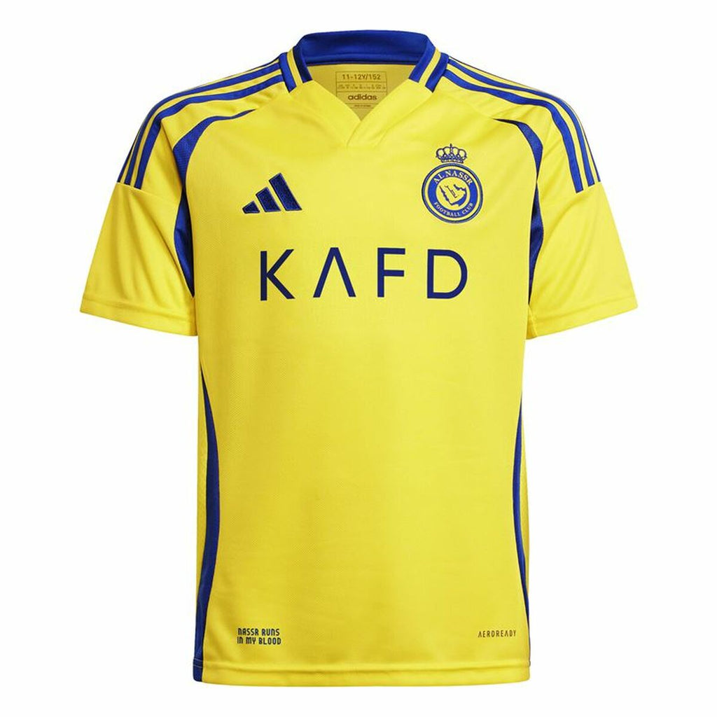 Football T-Shirt Adidas Al Nassr Fc 24/25 Yellow