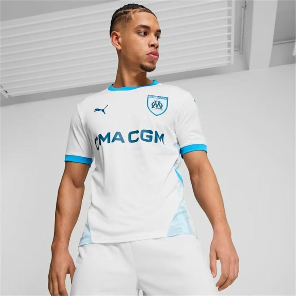 Men's Short-sleeved Football Shirt Puma Olympique de Marseille Home 24/25