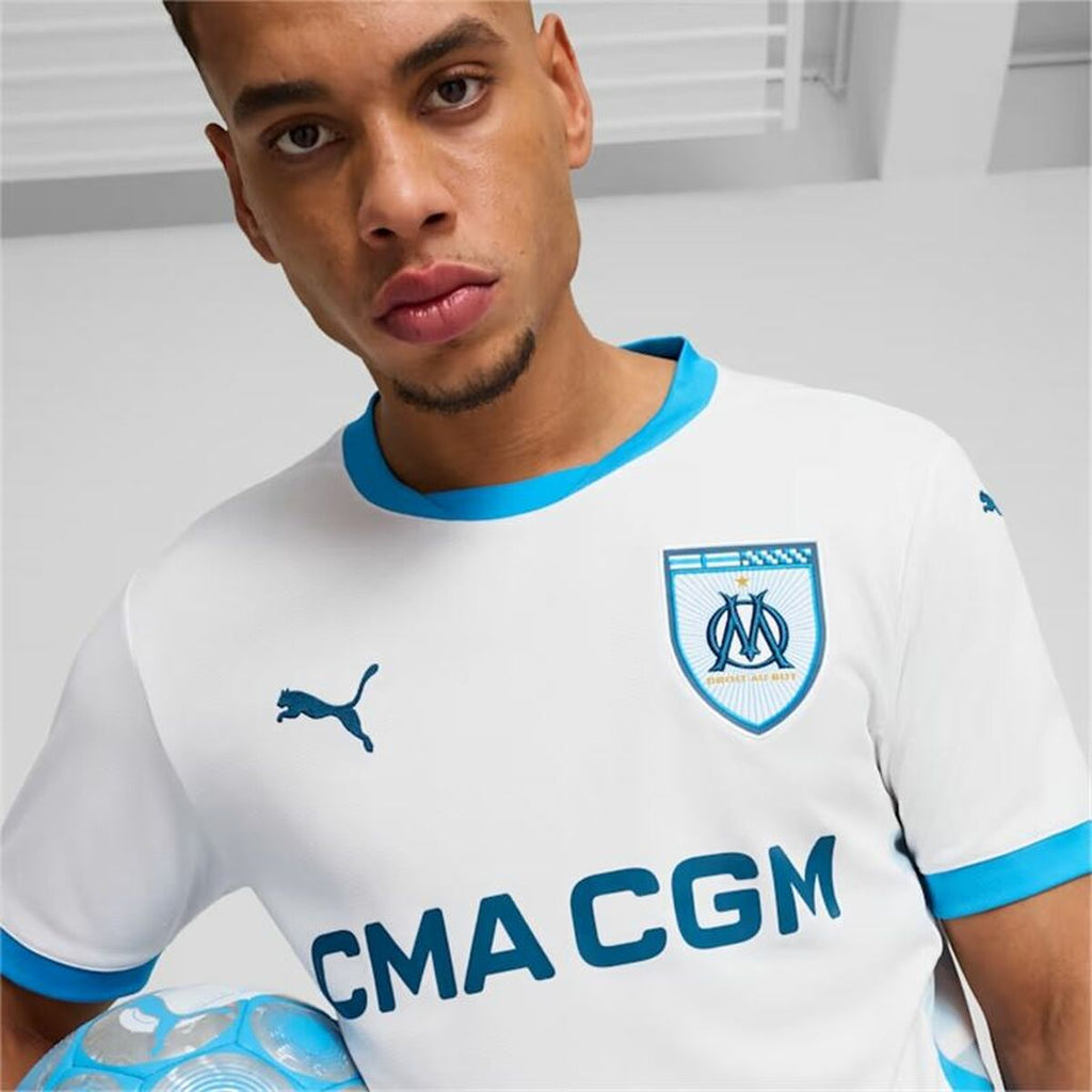 Men's Short-sleeved Football Shirt Puma Olympique de Marseille Home 24/25