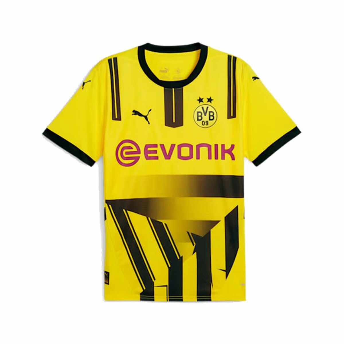 Men's Short-sleeved Football Shirt Puma Borussia Dortmund copa 24/25