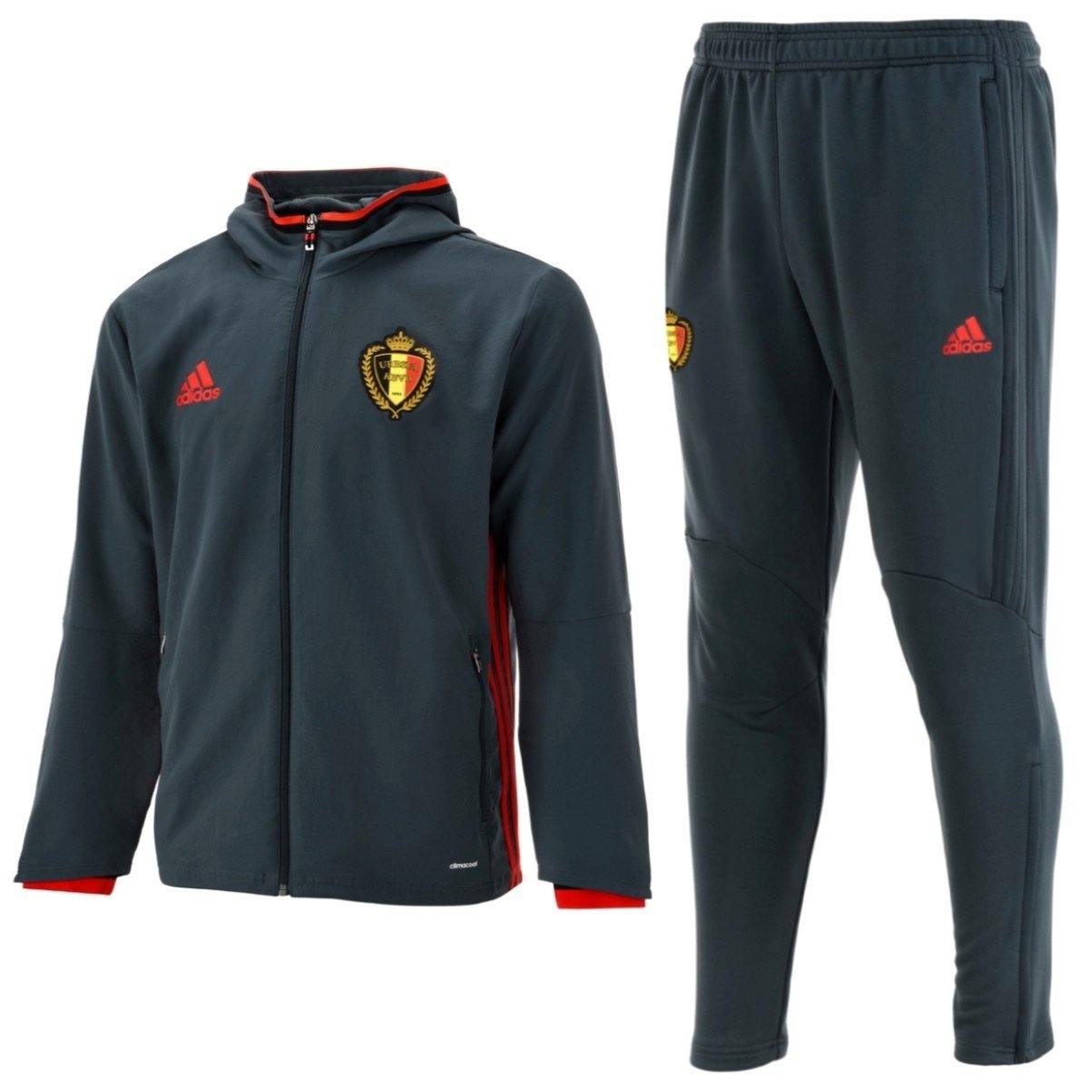 Belgium Presentation Soccer Tracksuit Euro 2016 - Adidas