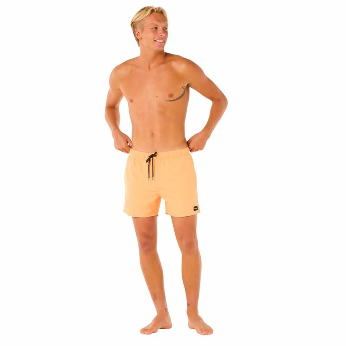 Men’s Bathing Costume Rip Curl Offset Volley Orange