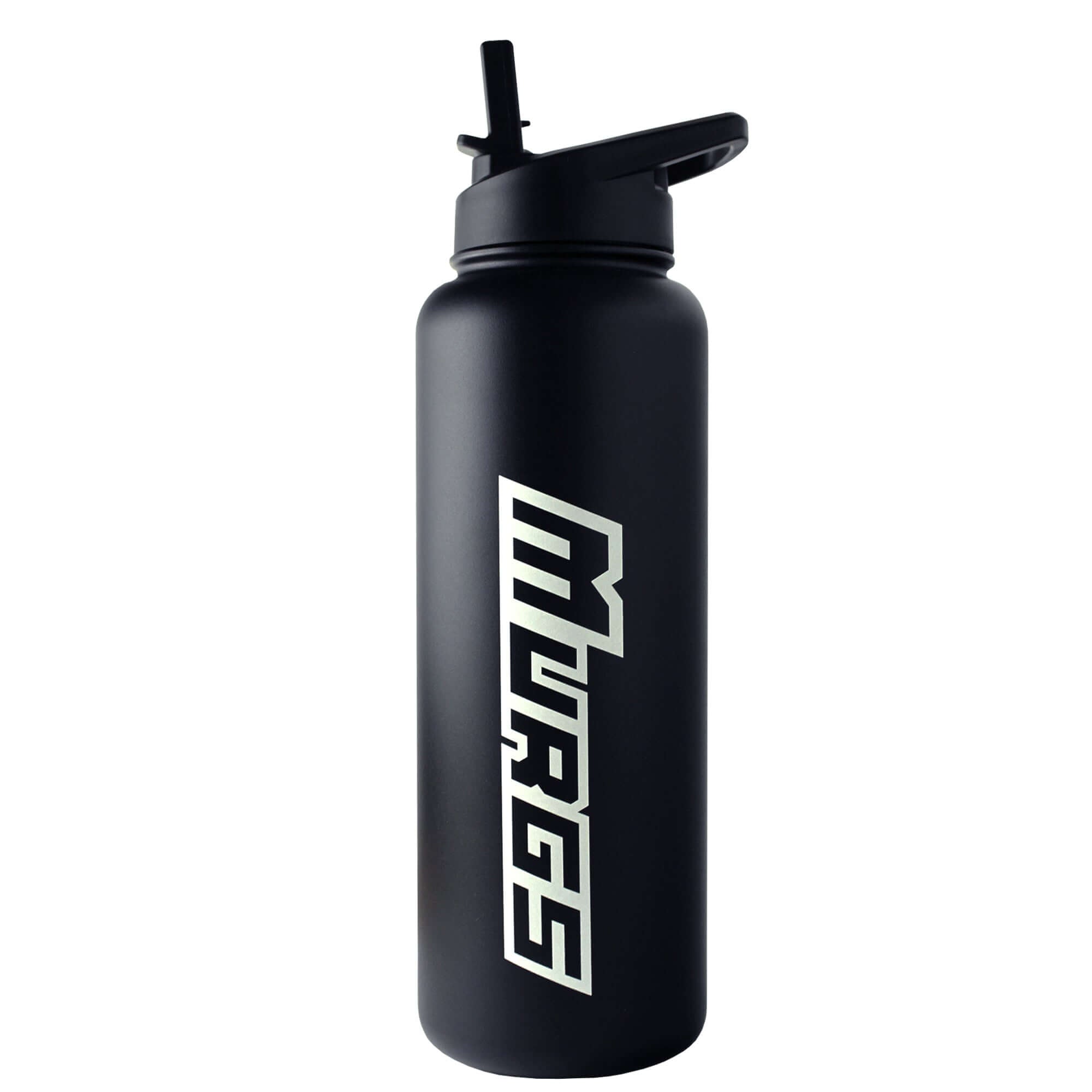 1100ml Stainless Steel Insulated Bottle (Black)