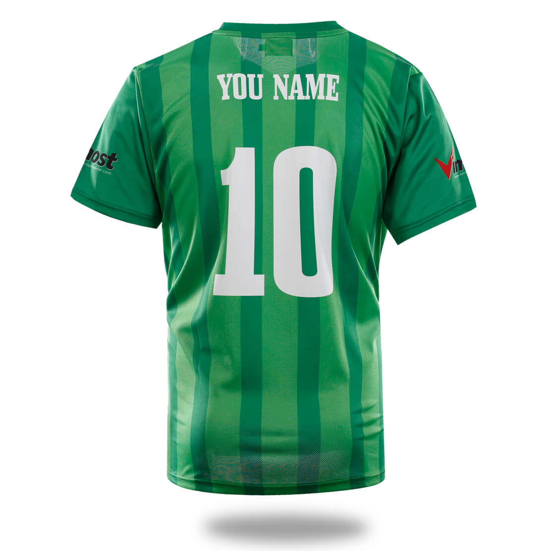 Sublimated Green Design Soccer Jersey
