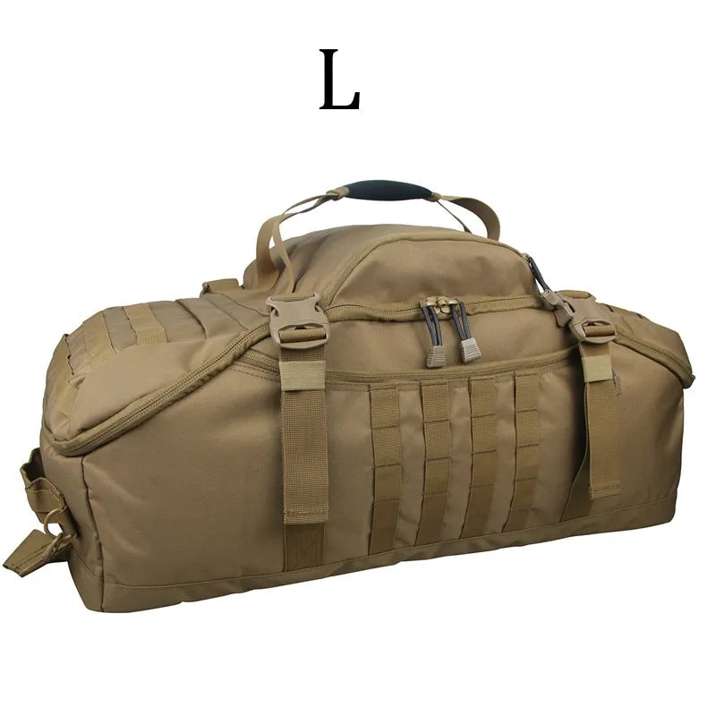 60L 80L Camping Backpacks Men Military Tactical Backpack Molle Army Hiking Travel Climbing Rucksack Sports Gym Duffel Bag