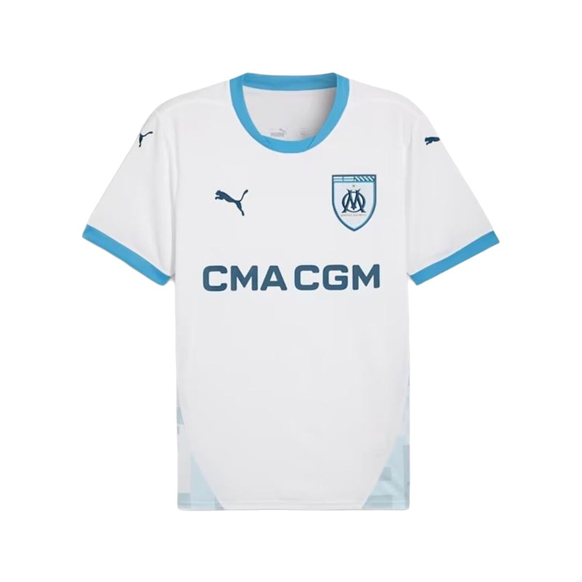 Men's Short-sleeved Football Shirt Puma Olympique de Marseille Home 24/25