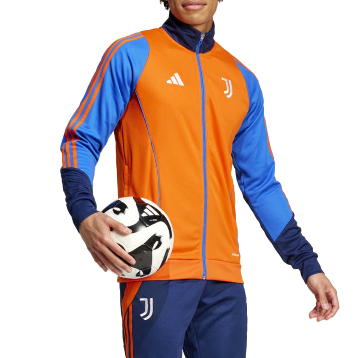 Juventus training bench Soccer tracksuit 2024/25 - Adidas