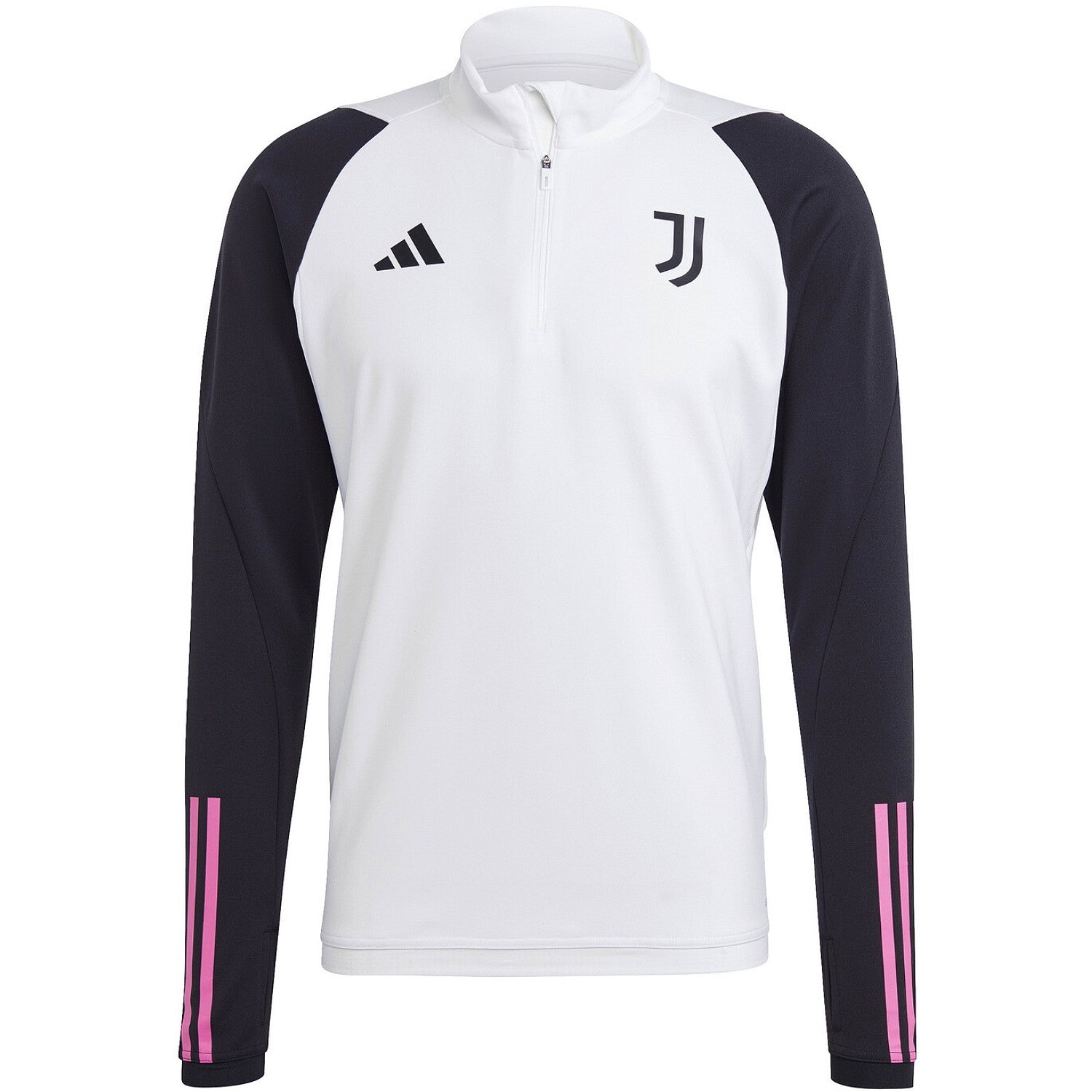 Juventus white training technical soccer sweat top 2023/24 - Adidas
