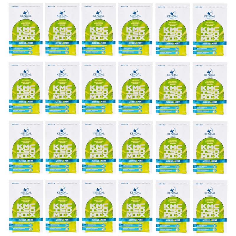 KMC ISO MIX Isotonic Hydration | +Electrolytes | Vegan & Gluten Free | 24 x 37g