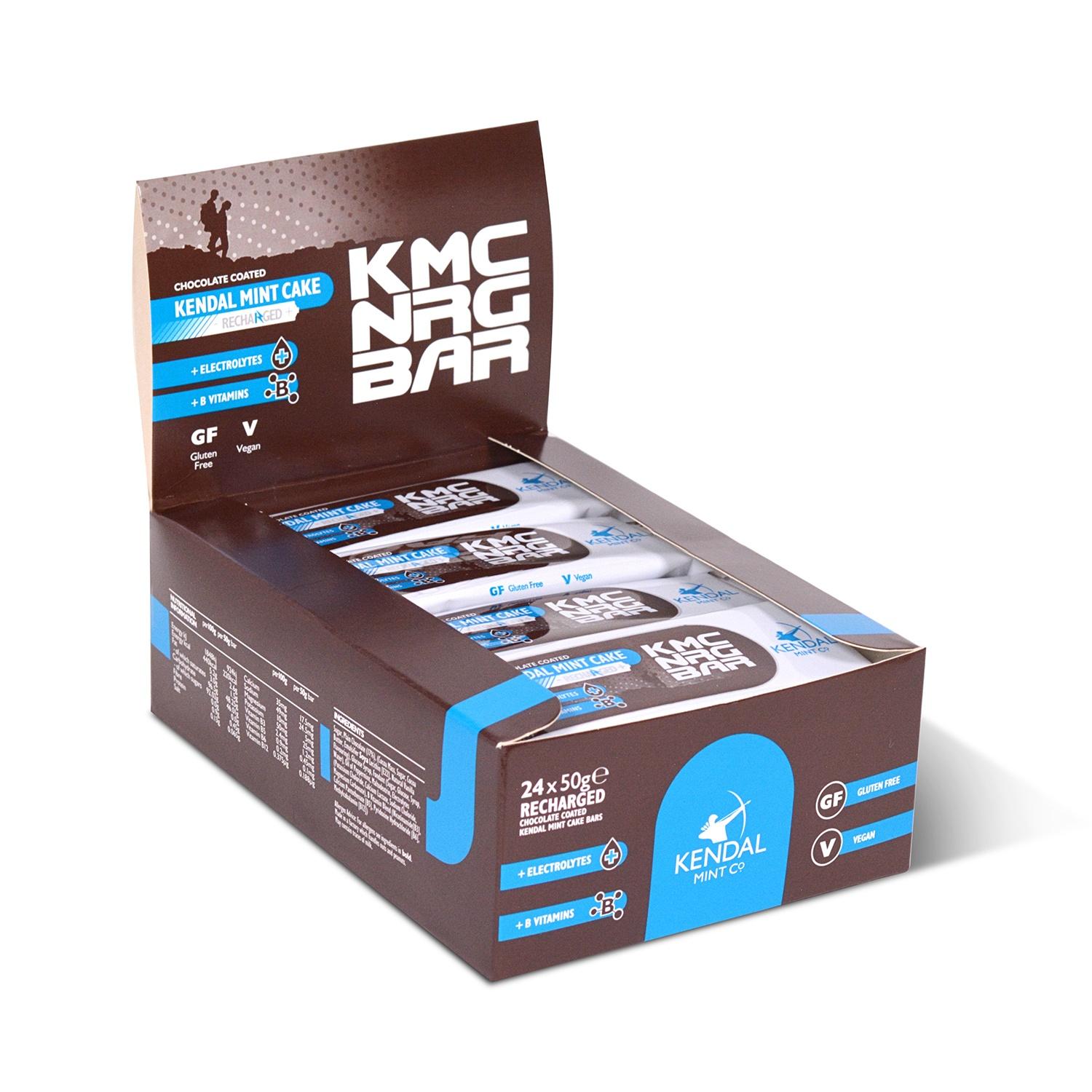 KMC NRG BAR Chocolate Coated Kendal Mint Cake Recharged