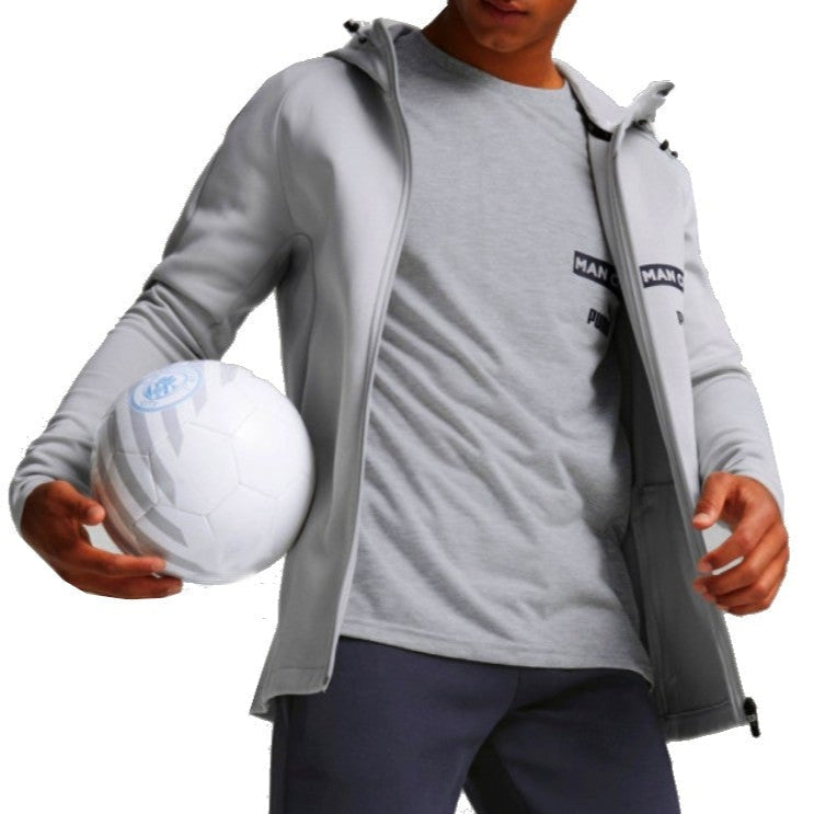 Manchester City Casual hooded presentation jacket 2023 - Puma