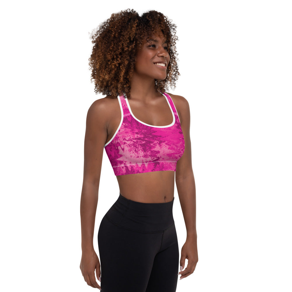 Pinky Padded Sports Bra