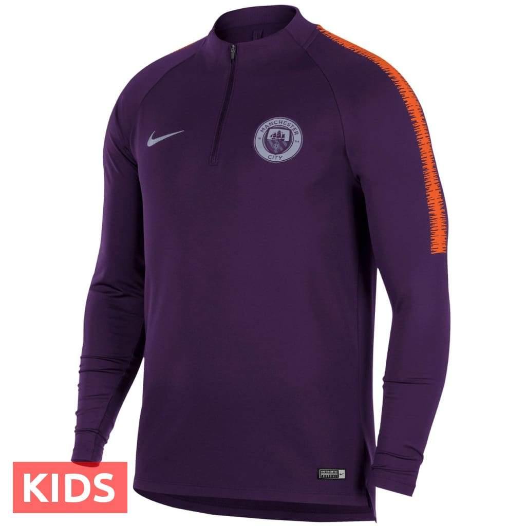 Kids - Manchester City UCL training technical soccer sweat top 2018/19
