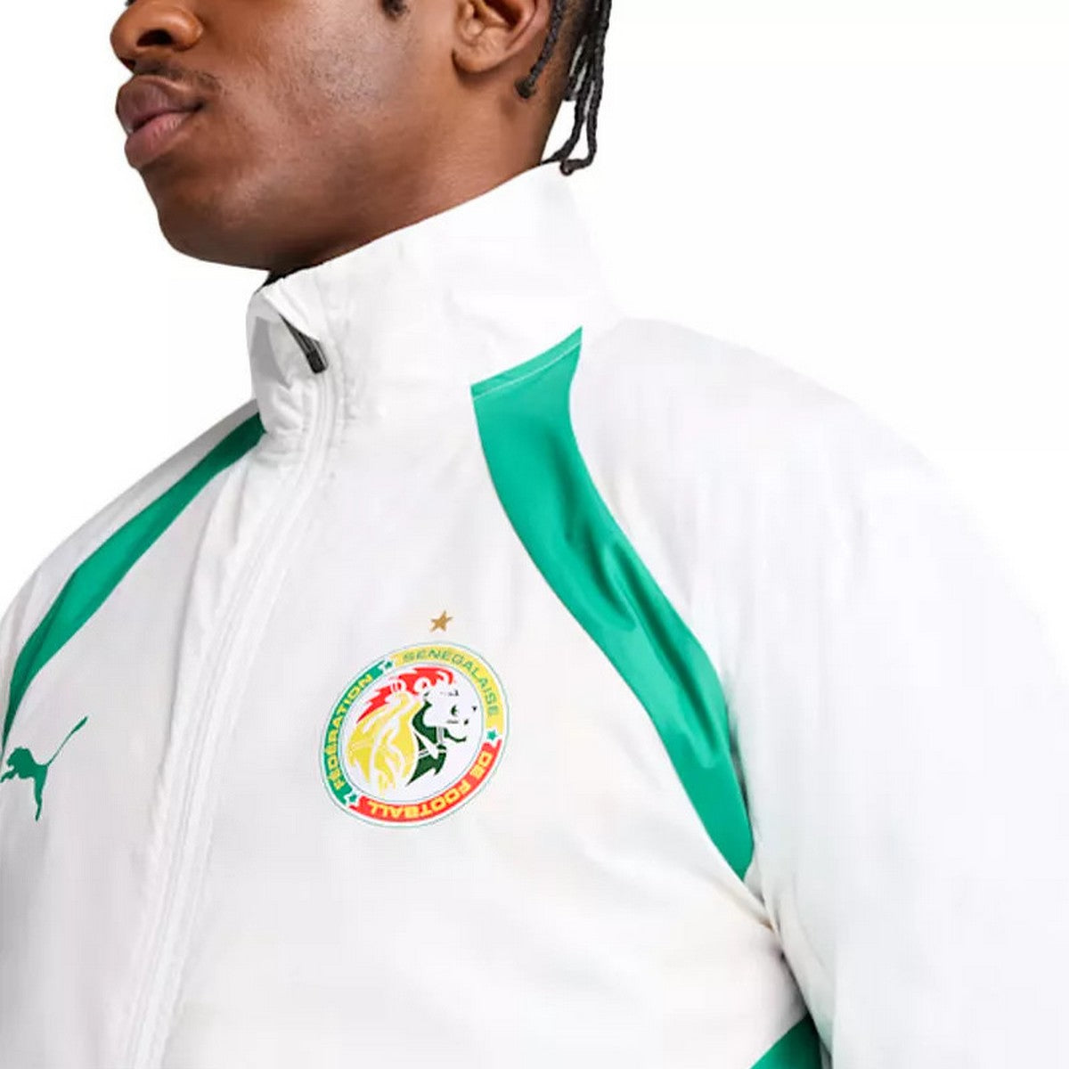 Senegal pre-match presentation soccer jacket 2024/25 - Puma